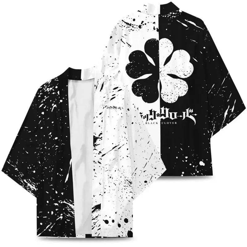 Haori Japanese Jacket - Премиум-костюм для косплея по аниме «Чёрная
