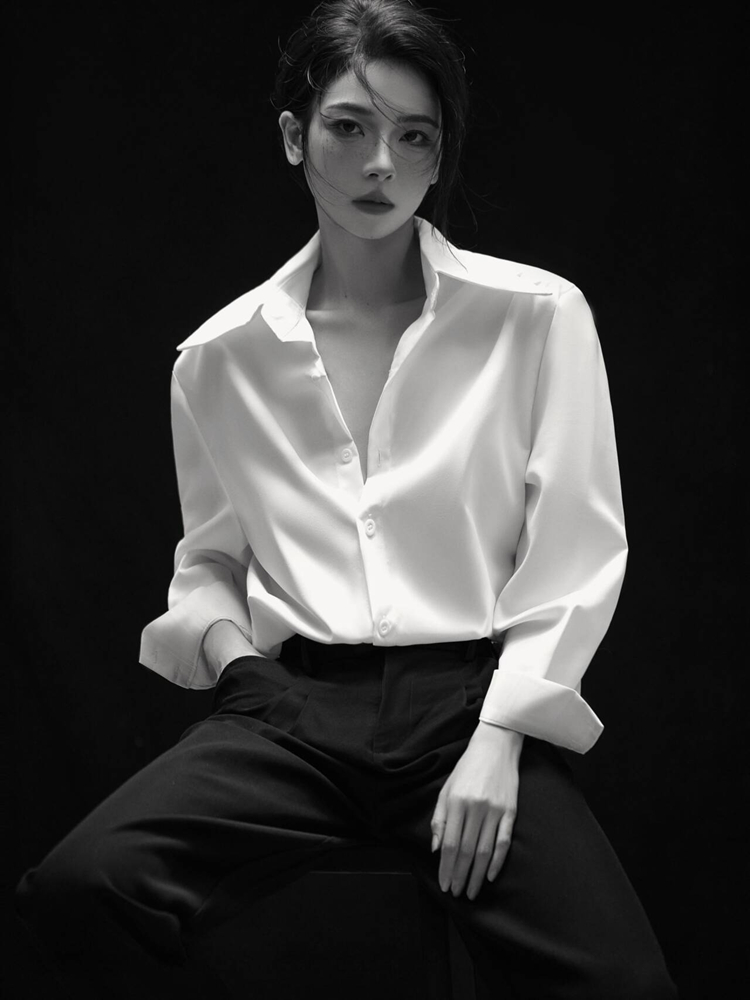Ethnic Fashion Studio - Новая модная сексуальная рубашка с портретным