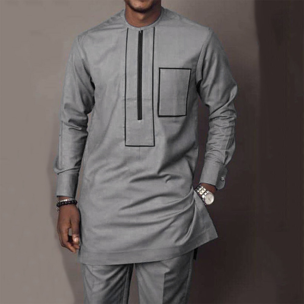 Dashiki Shirt Men - Костюм в африканском стиле мужской из
