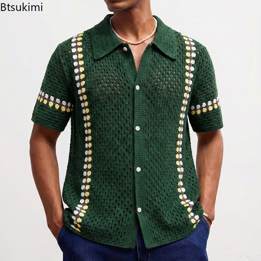 Urban Ethnic Fashion - Новые мужские кардиганы в стиле ретро-этно,