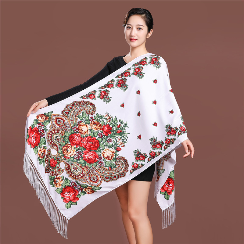 Ethnic Fashion For Ladies - Роскошный женский шарф в русском стиле