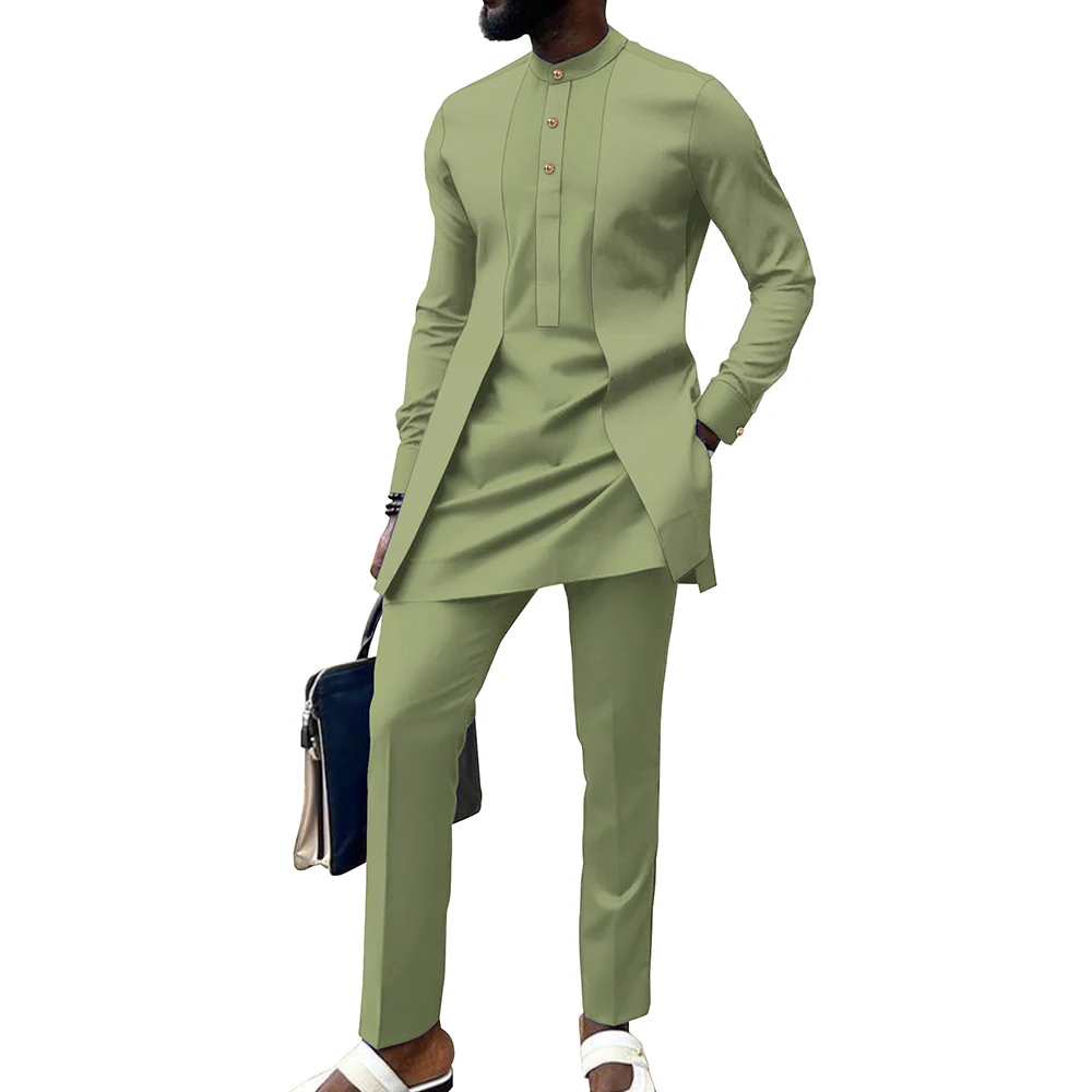 Dashiki Shirt Men - Африканская мужская официальная одежда Дашики, рубашка
