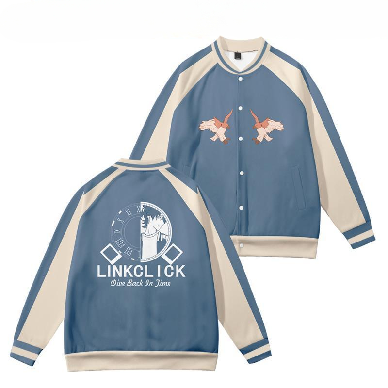 Haori Japanese Jacket - Бейсбольная куртка Link Click для мужчин,