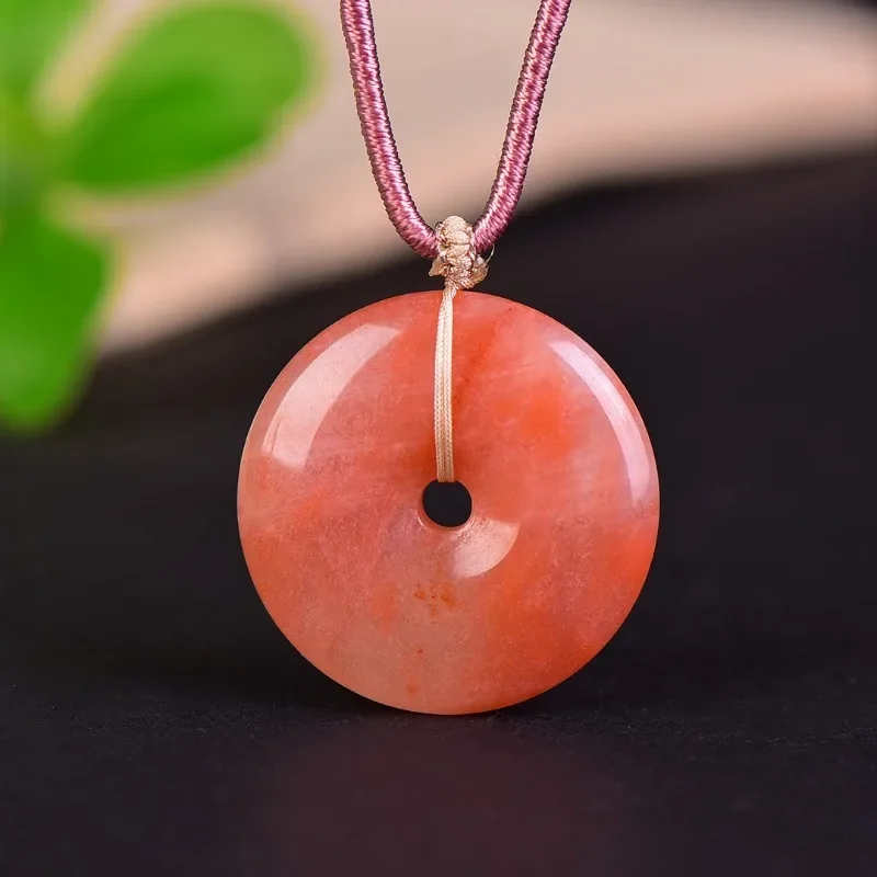 Ethnic Fashion Jewellery - Натуральный золотой нефритовый кулон с цветком