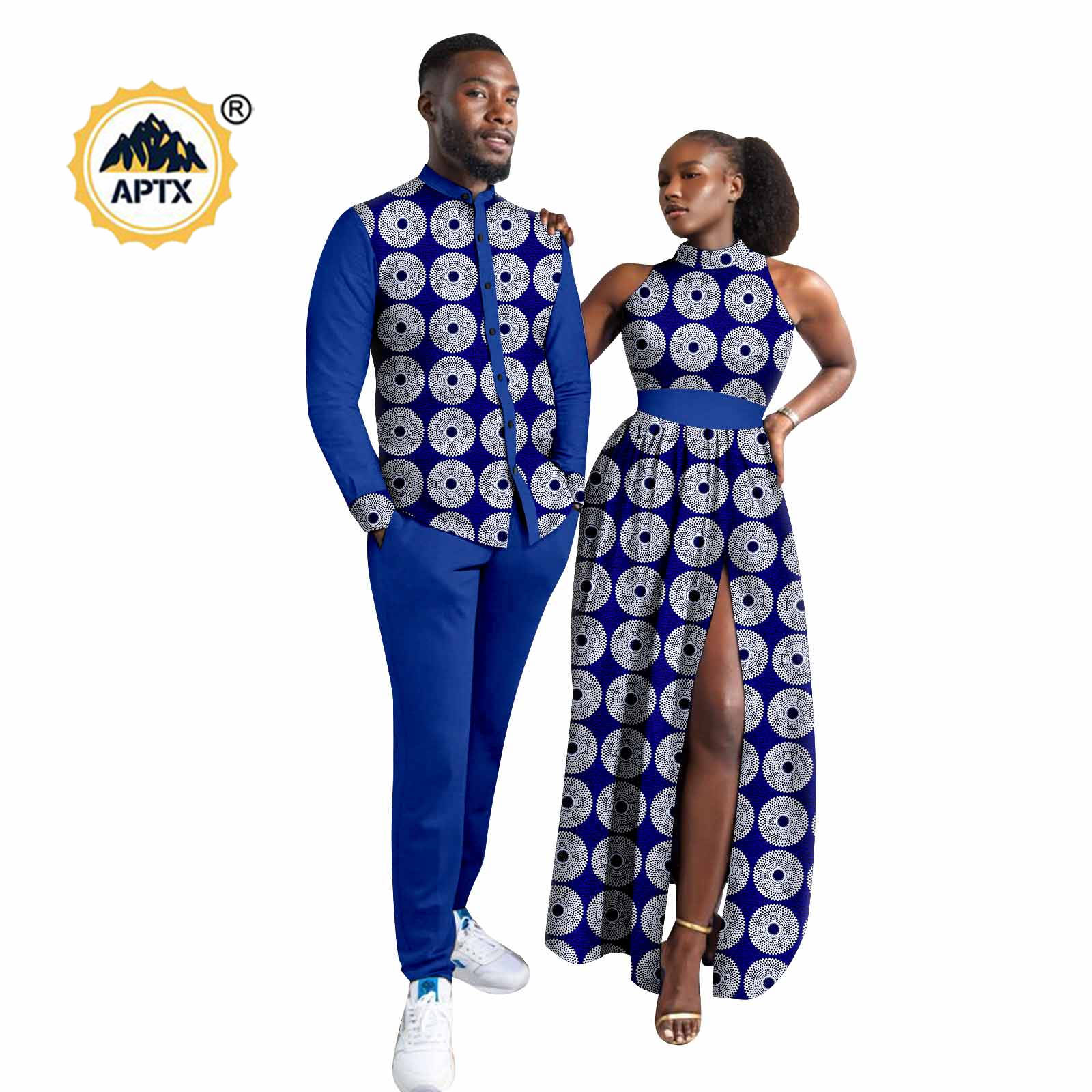 Dashiki Shirt Men - Дашики, Африканский сексуальный принт, длинные платья